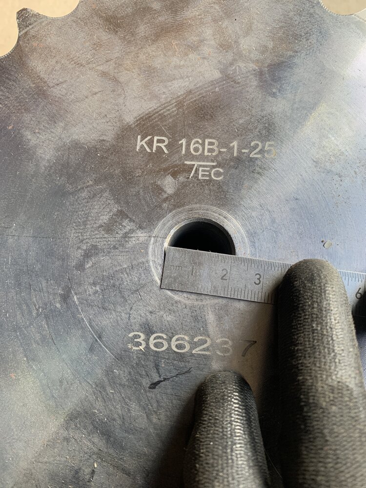 Kettenrad KR 16B-1-25.  366237 - Bild 2