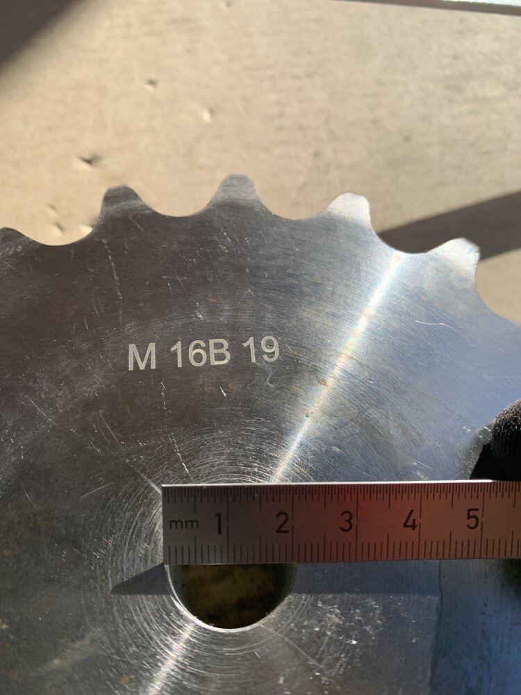 Kettenrad M16 B 19 - Bild 2
