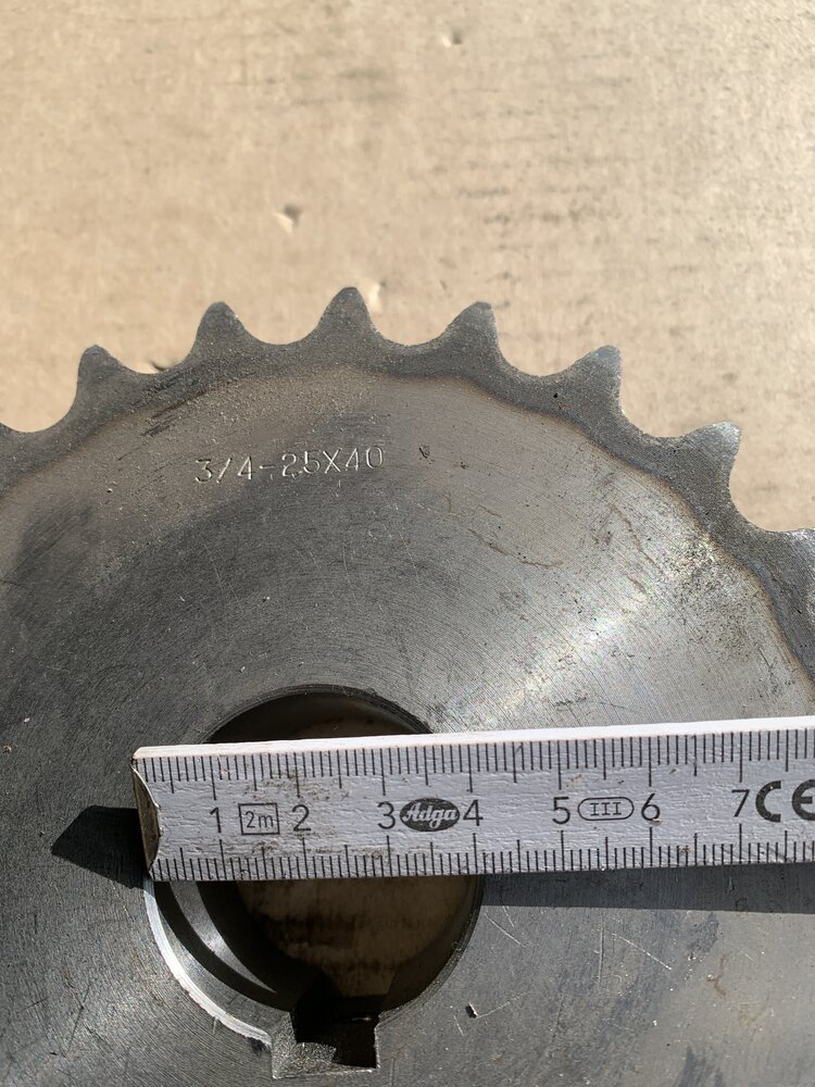 Kettenrad 3/4-25x40 - Bild 3