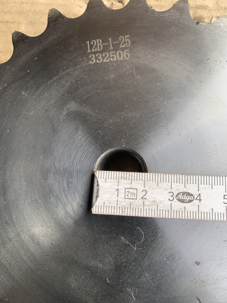 Kettenrad 12B -1-25.  332506 - Bild 2