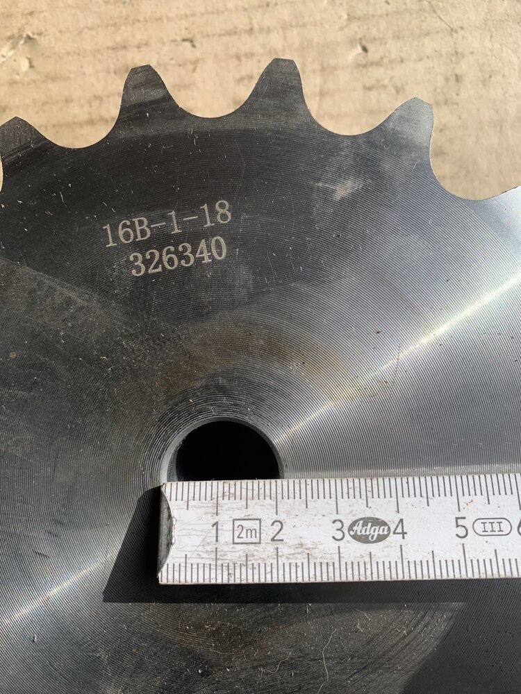 Kettenrad 16B-1-18.  326340 - Bild 2