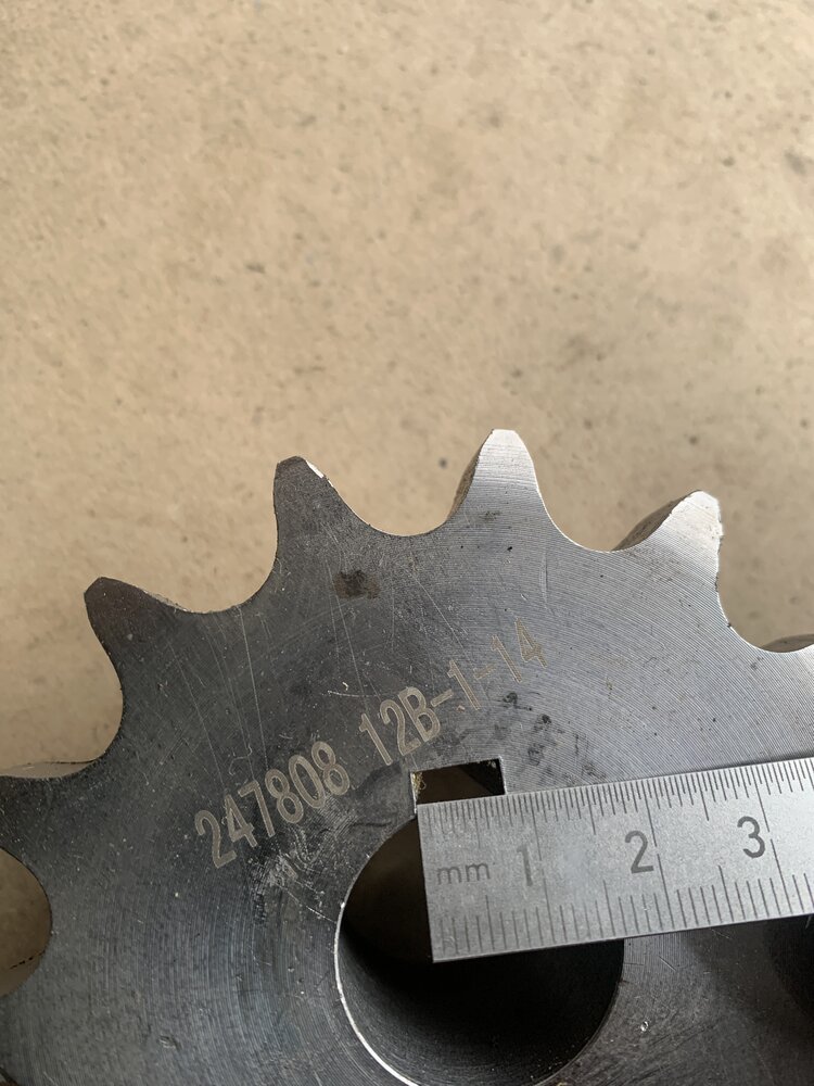 Kettenrad 247808 12B-1-14 - Bild 3