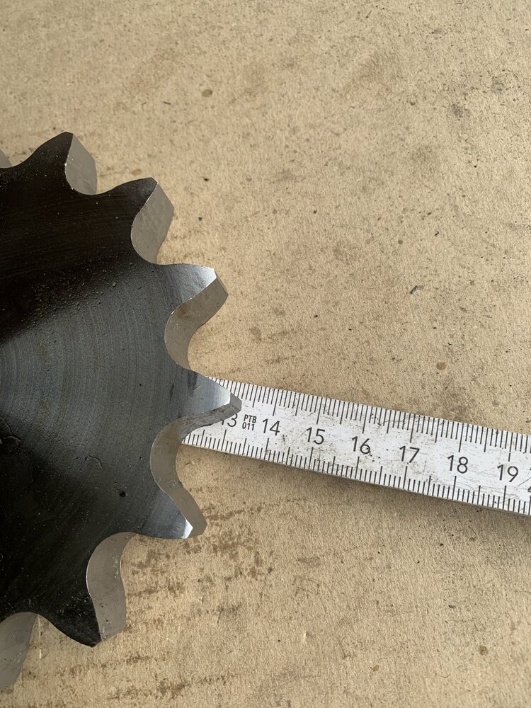 Kettenrad 1“Z15 96 - Bild 3