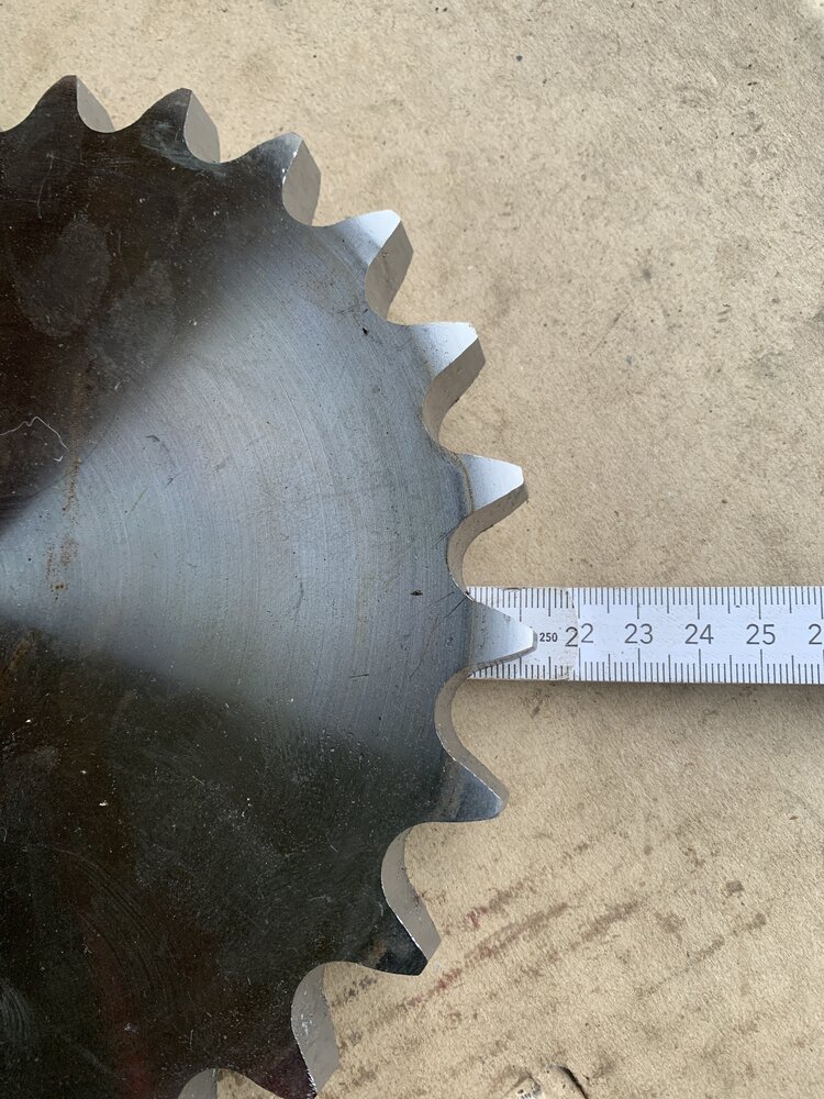 Kettenrad 1“Z25 96 - Bild 3