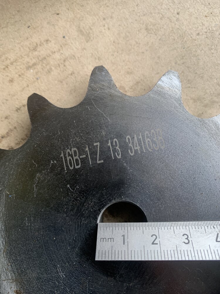 Kettenrad 16B-1 Z 13 341638 - Bild 2