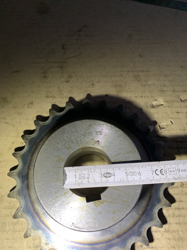 Kettenrad Z/25-3/4. 40 - Bild 2