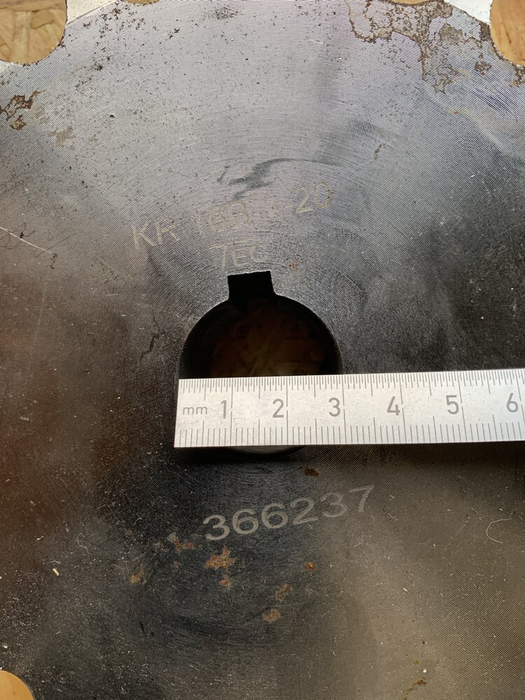 Kettenrad KR16B-1-20.  366237 - Bild 2