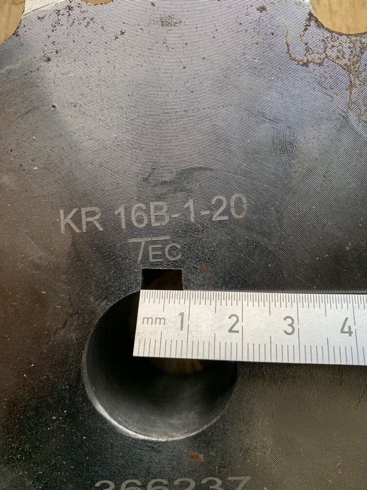 Kettenrad KR16B-1-20.  366237 - Bild 3