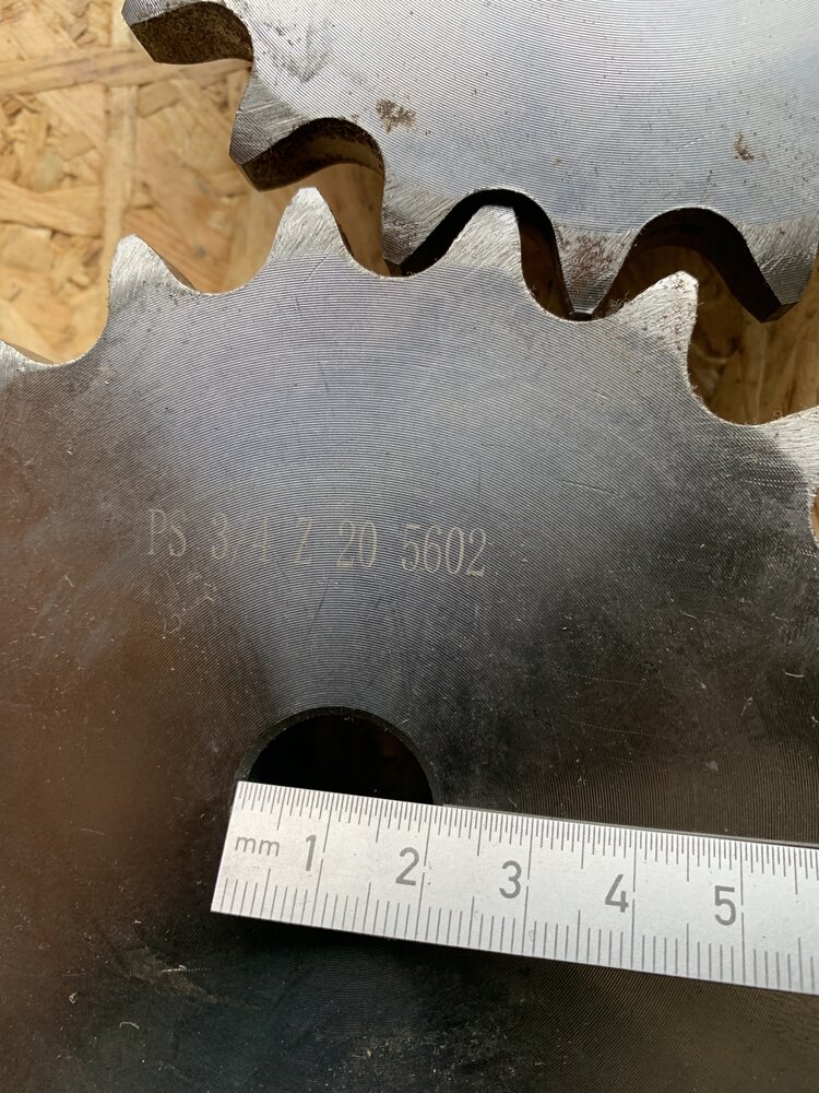 Kettenrad PS 3/4 Z 20 5602,  3/4 Z20 96