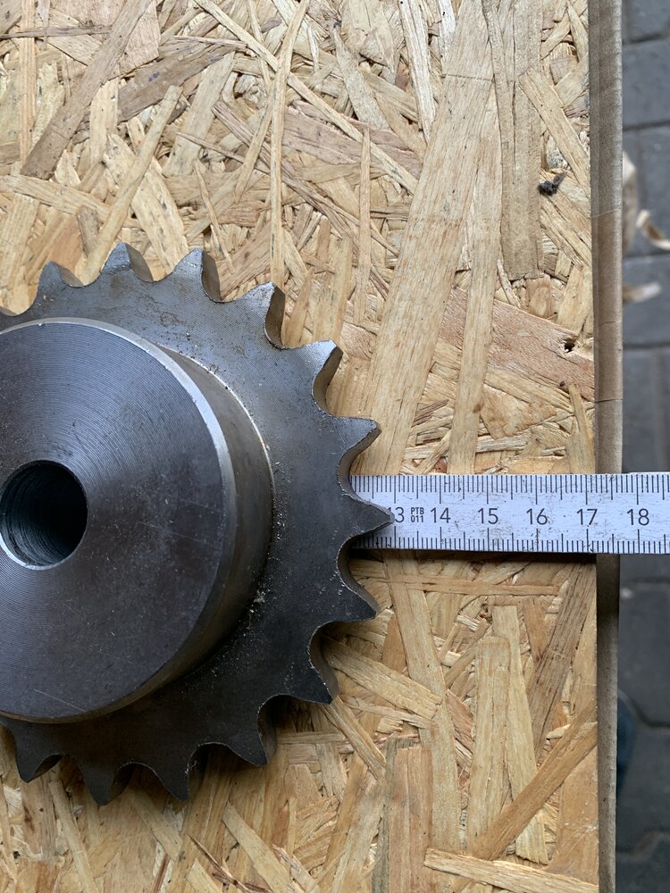 Kettenrad PS 3/4 Z 20 5602,  3/4 Z20 96 - Bild 4