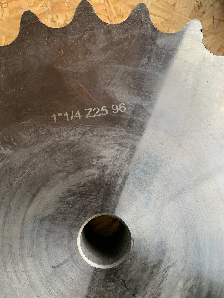 Kettenrad 1“1/4 Z25 96 - Bild 2