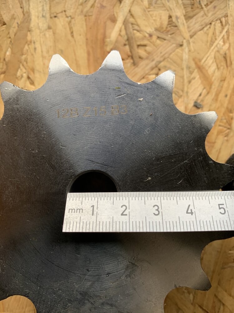 Kettenrad 12B Z15 B3 - Bild 2