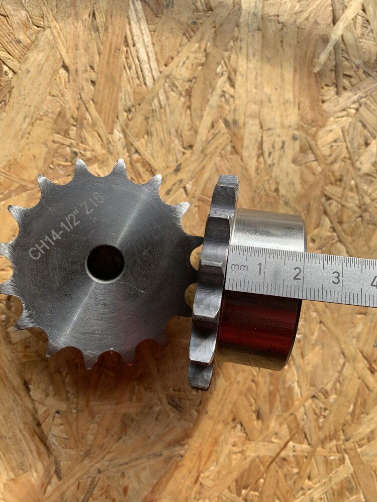 Kettenrad CH14-1/2 Z16 - Bild 2