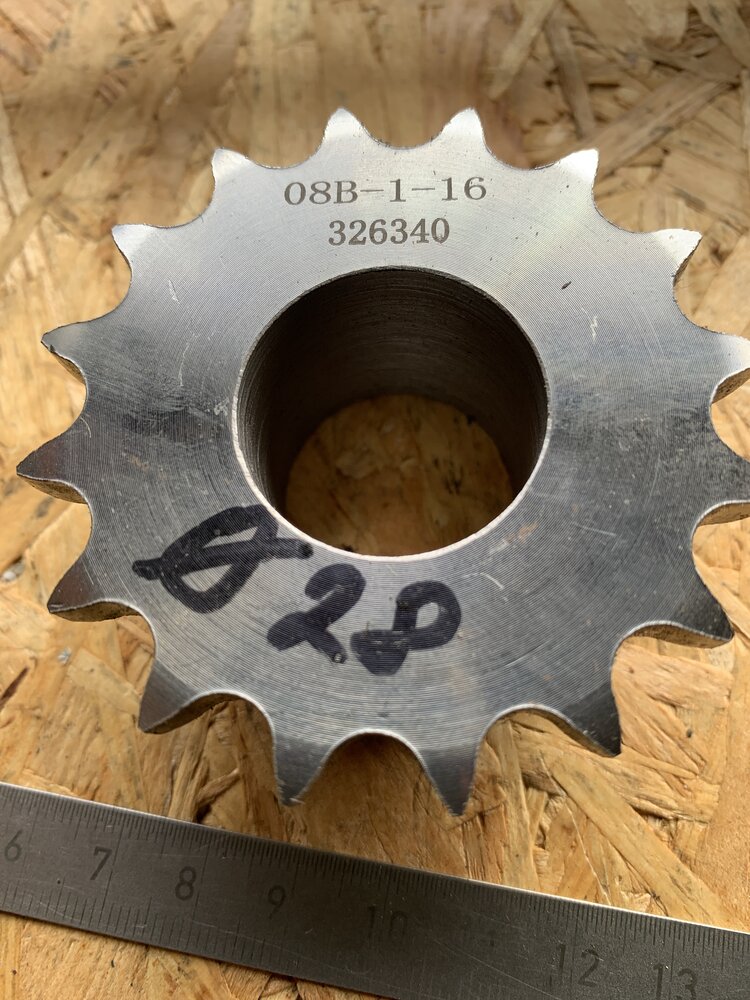 Kettenrad 08B-1-16   326340