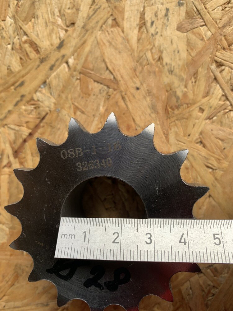 Kettenrad 08B-1-16   326340 - Bild 2