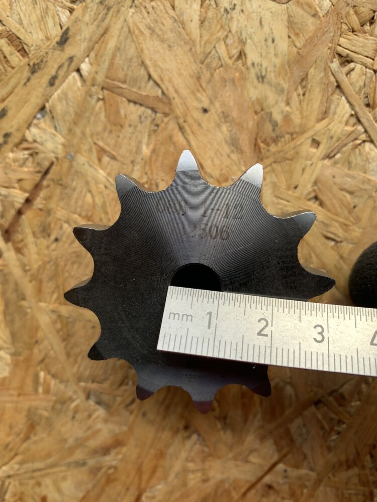 Kettenrad 08B-1-12.    332506 - Bild 2