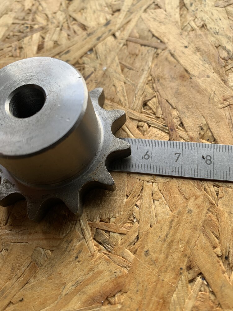 Kettenrad 08B-1-12.    332506 - Bild 4