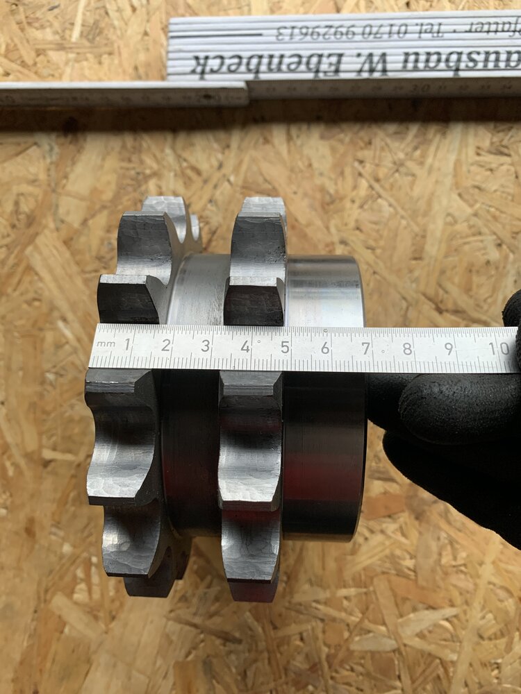 Kettenrad 1“ Z15  B21  - Bild 2