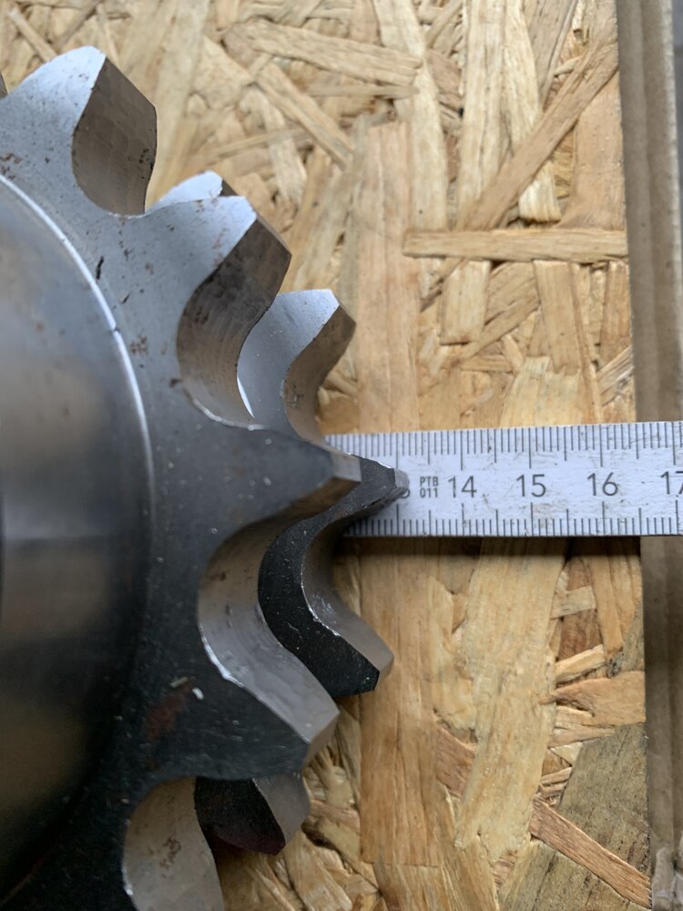 Kettenrad 1“ Z15  B21  - Bild 3