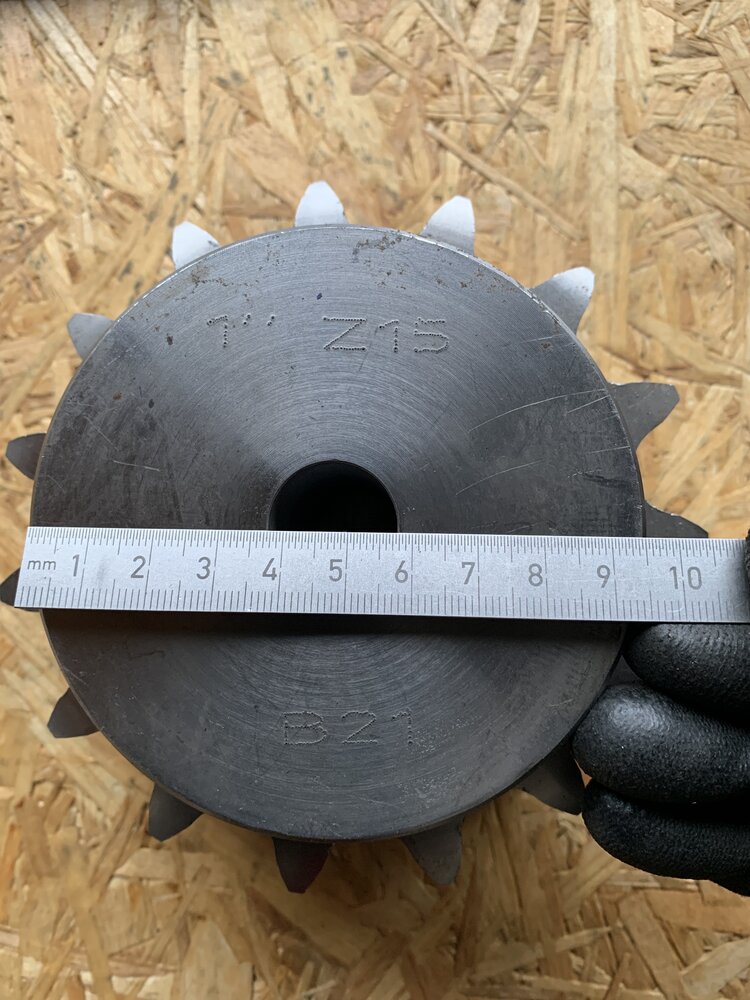 Kettenrad 1“ Z15  B21  - Bild 5