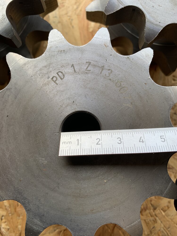 Kettenrad M16B13,  PD1 Z 13 6077 - Bild 2