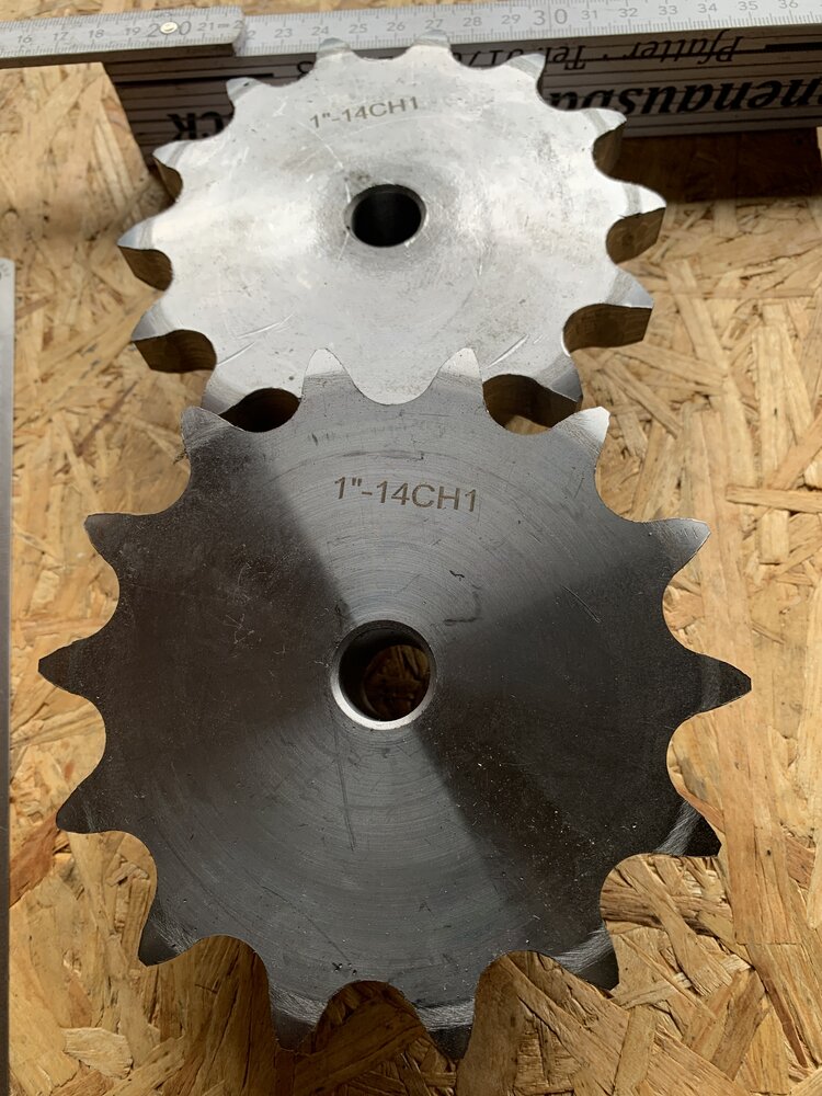 Kettenrad 1“-14CH 1