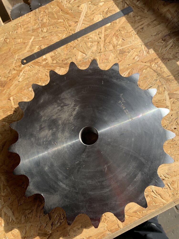 Kettenrad 1“1/4 Z 2196