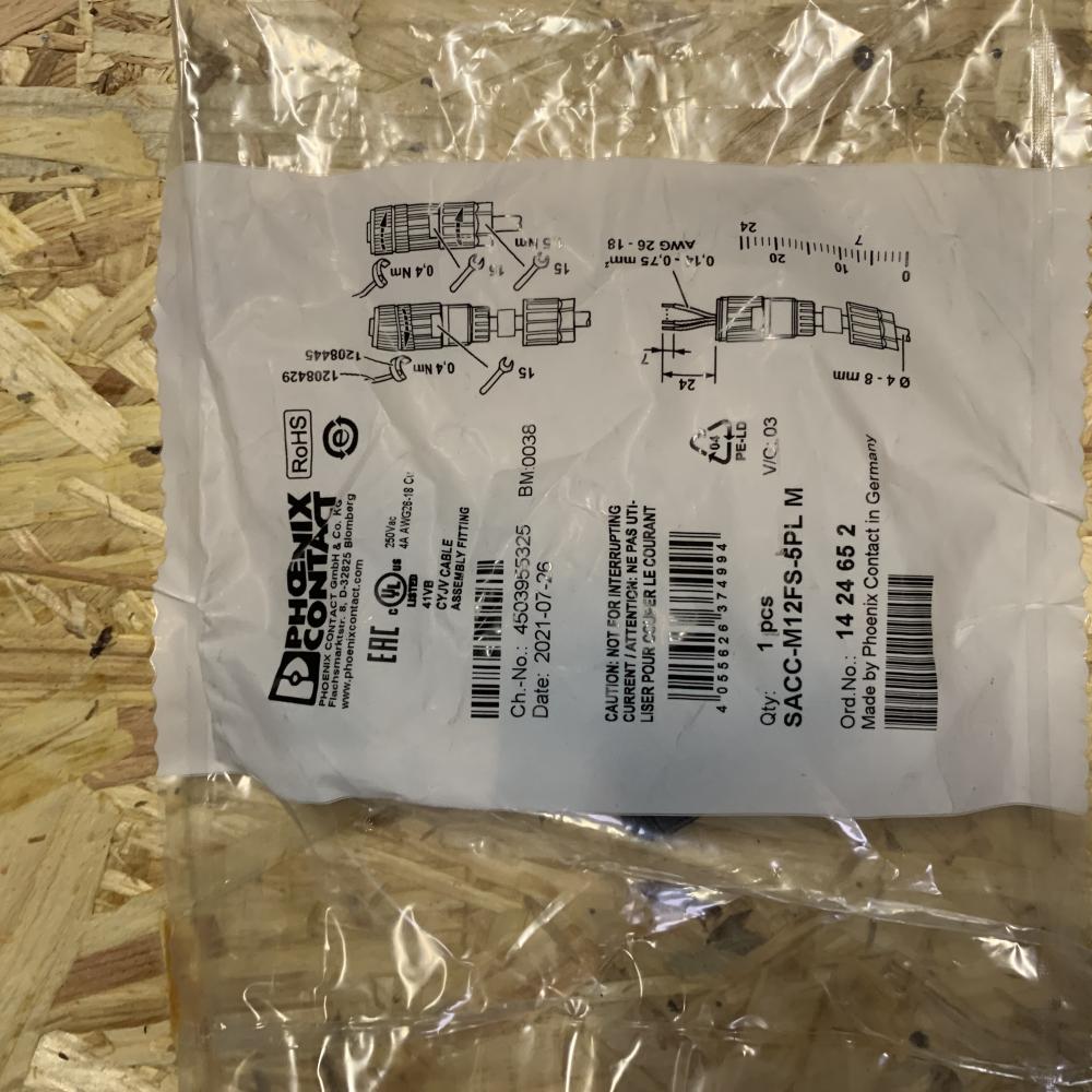 Phoenix Contact SACC-M12FS-5PL M