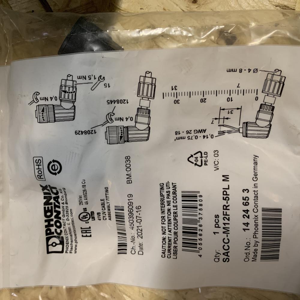 Phoenix contact SACC-M12FR-5PL M