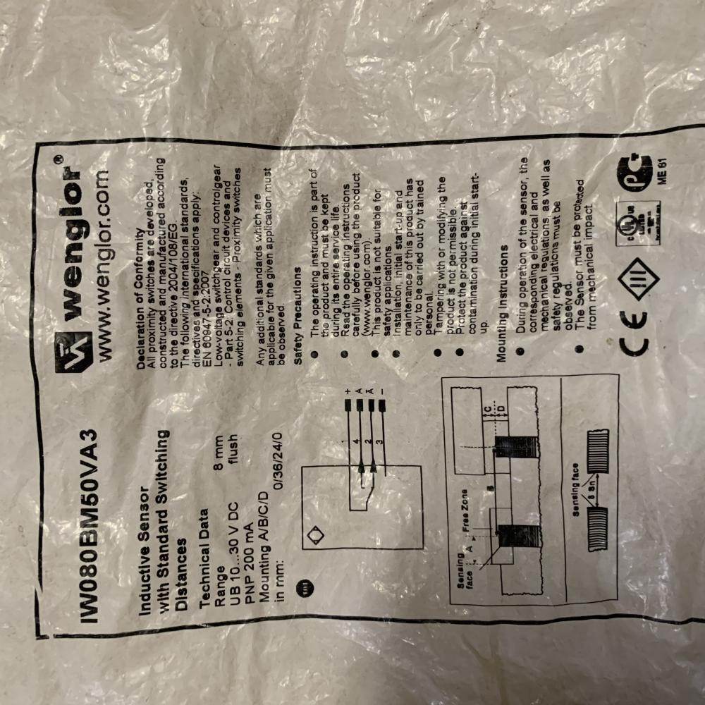 Wenglor IW080BM50VA3