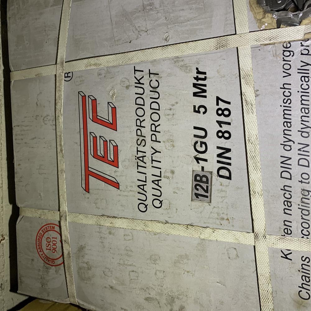 TEC Rollenkette. 12B-1GU 5 Mtr. DIN 8187