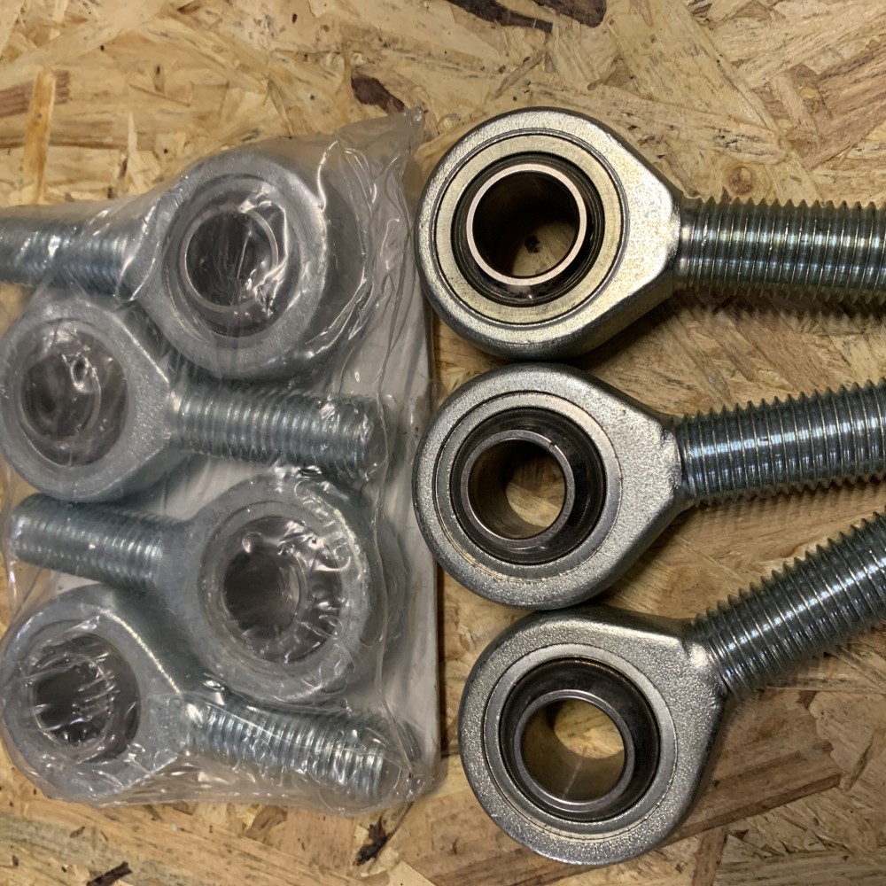 Gelenkkopf din 648 16 Mbit 58 M16 LH Außengewinde verz. - Bild 2