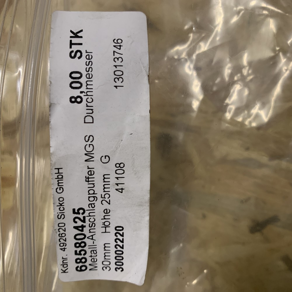 MÄDLER Metall-Anschlagpuffer MGS (68580425). M8 - Bild 2