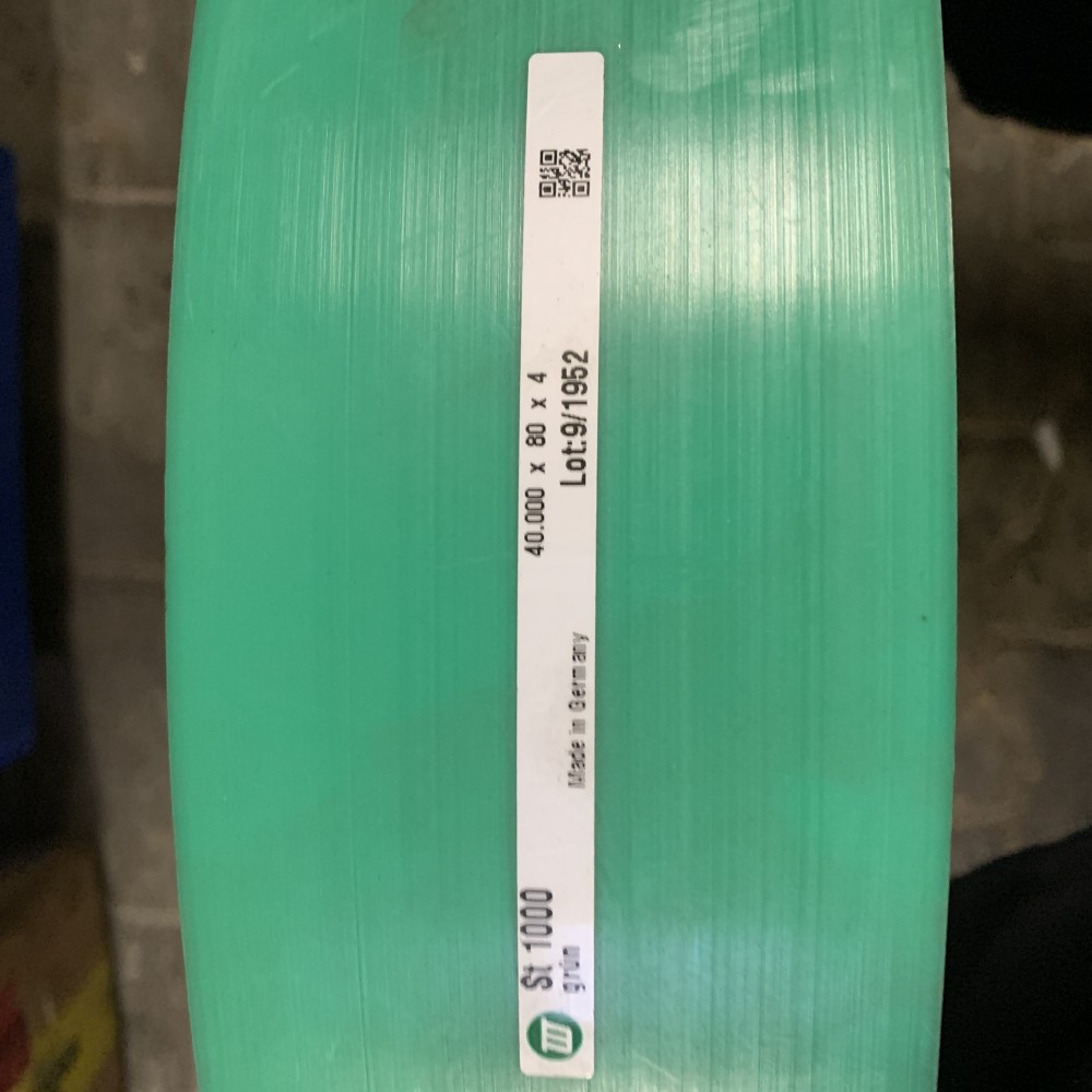 Bandmaterial St 1000,grün 40.000x80x4 - Bild 3
