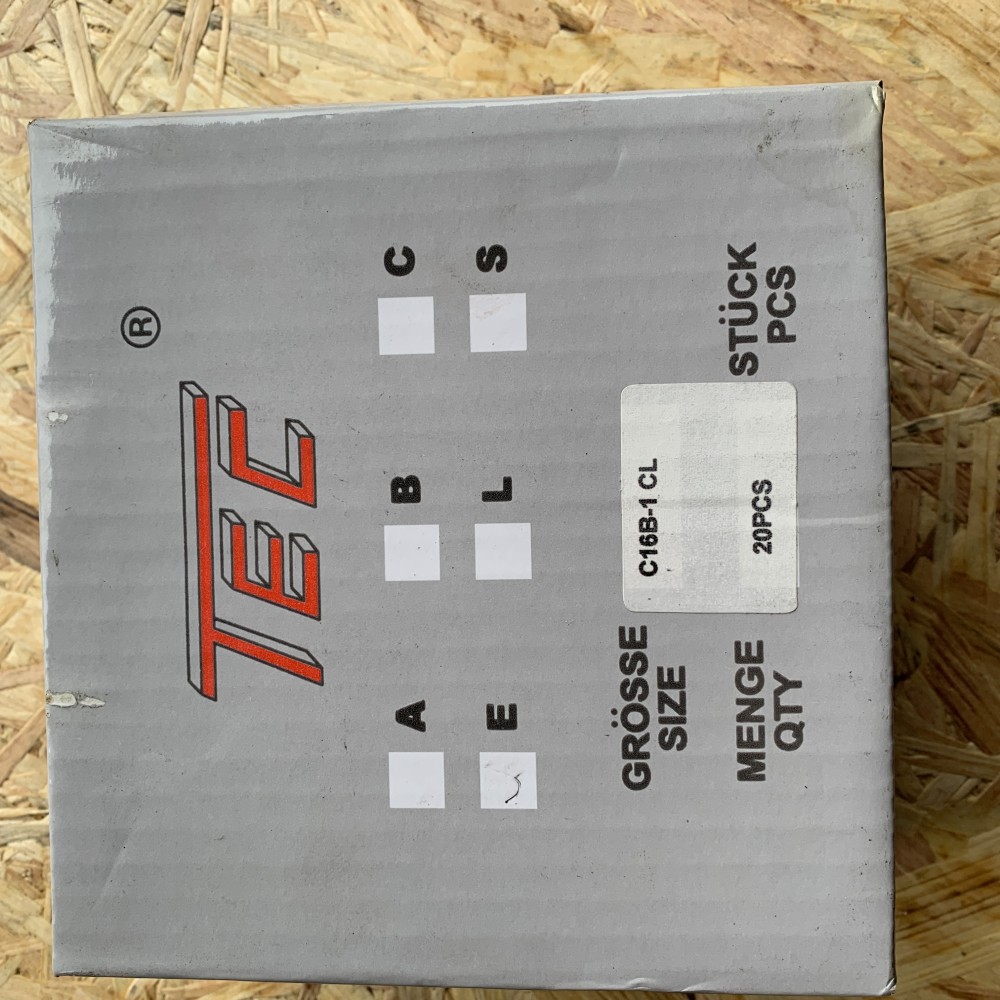 TEC C16B-1 CL (1 pack 20 Stück)