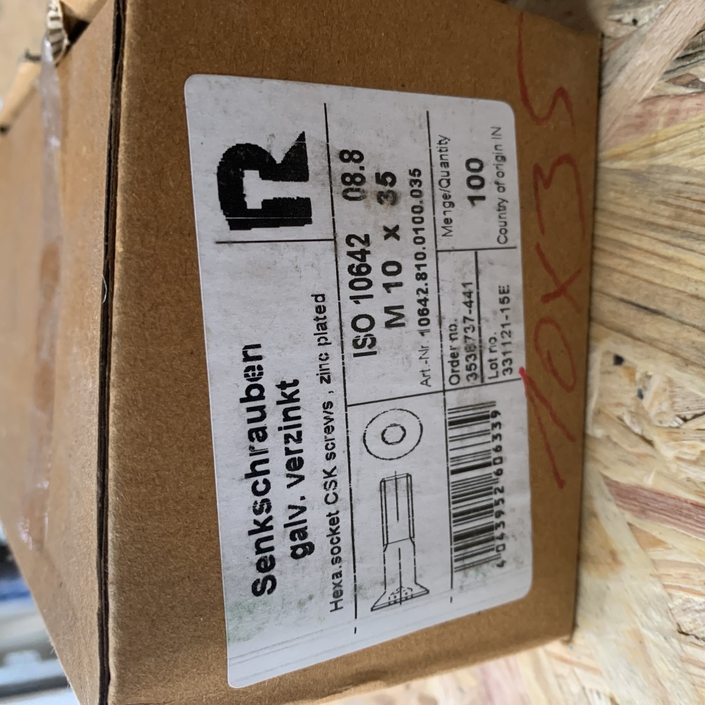 Senkschrauben M10x35 - Bild 2
