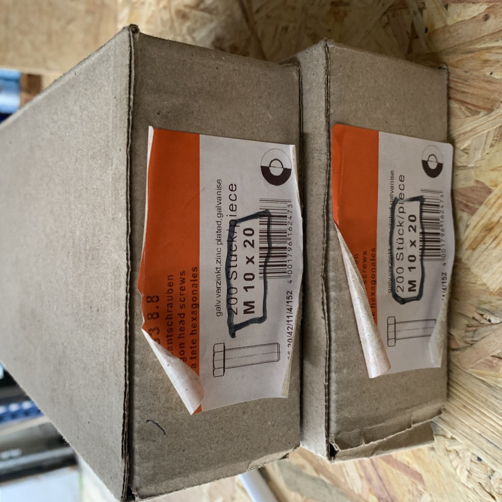 Sechskantschrauben m10 M10x20