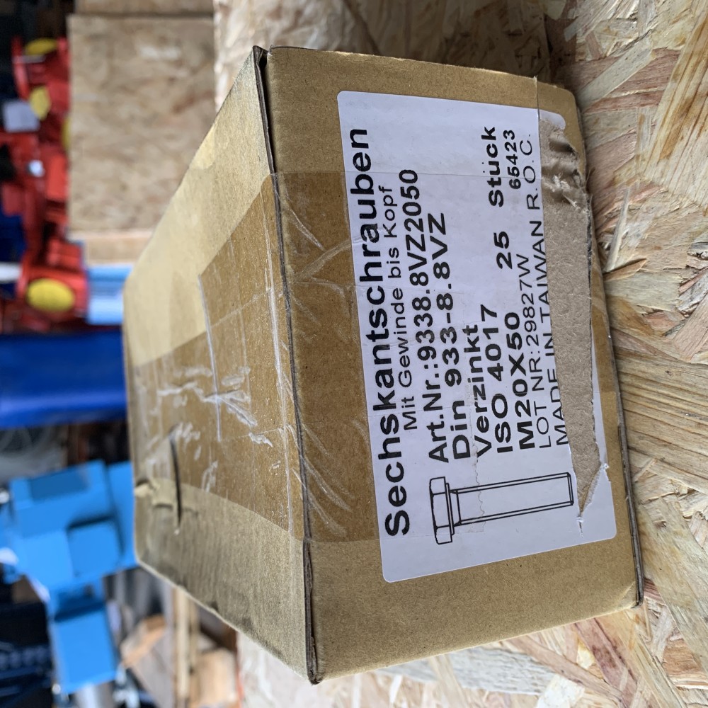 Sechskantschrauben M20x50