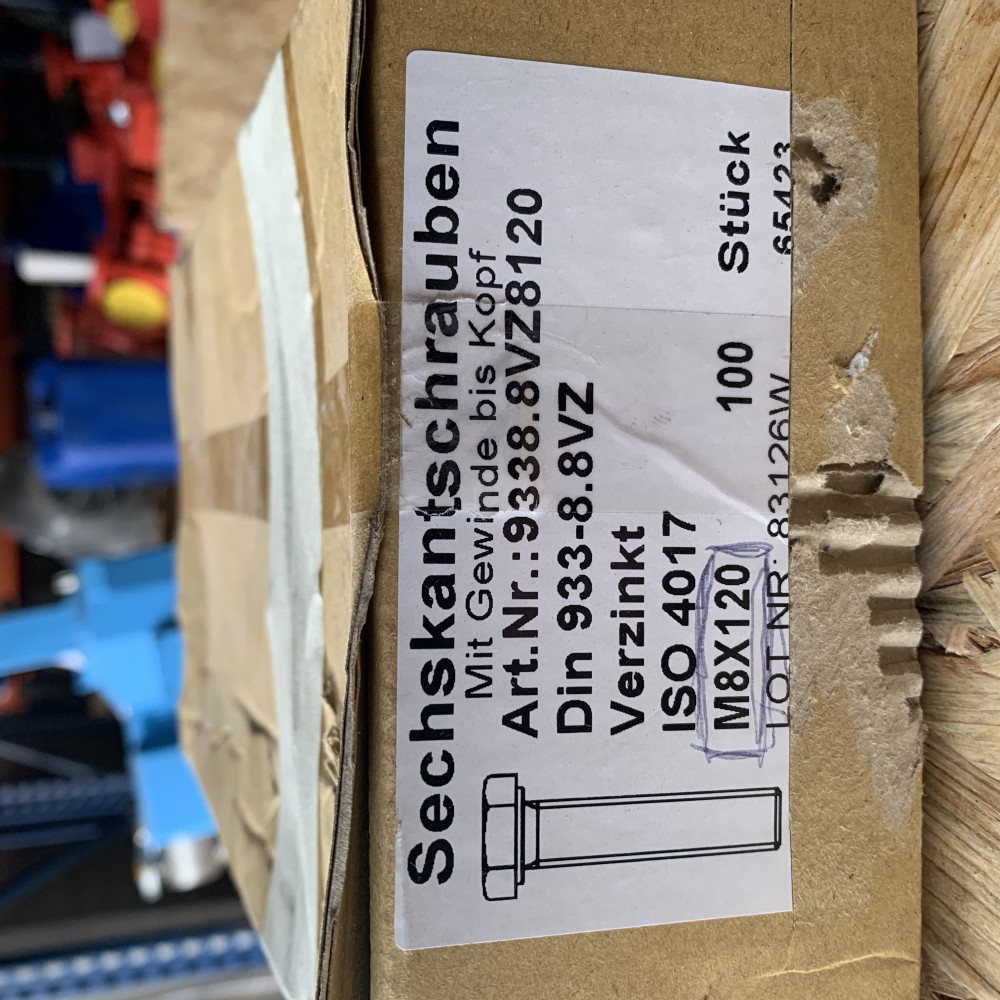 Sechskantschrauben M8x120 - Bild 2