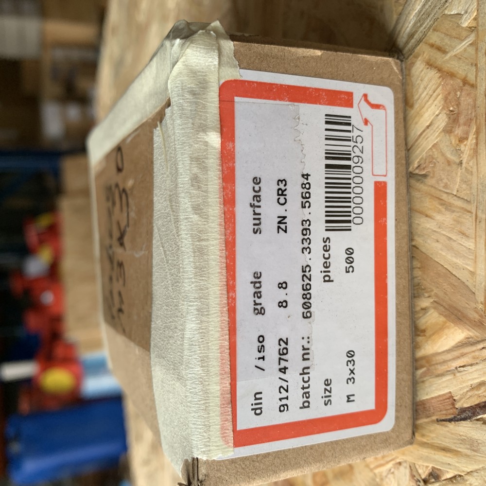 Zylinderschrauben  M3x30 - Bild 2