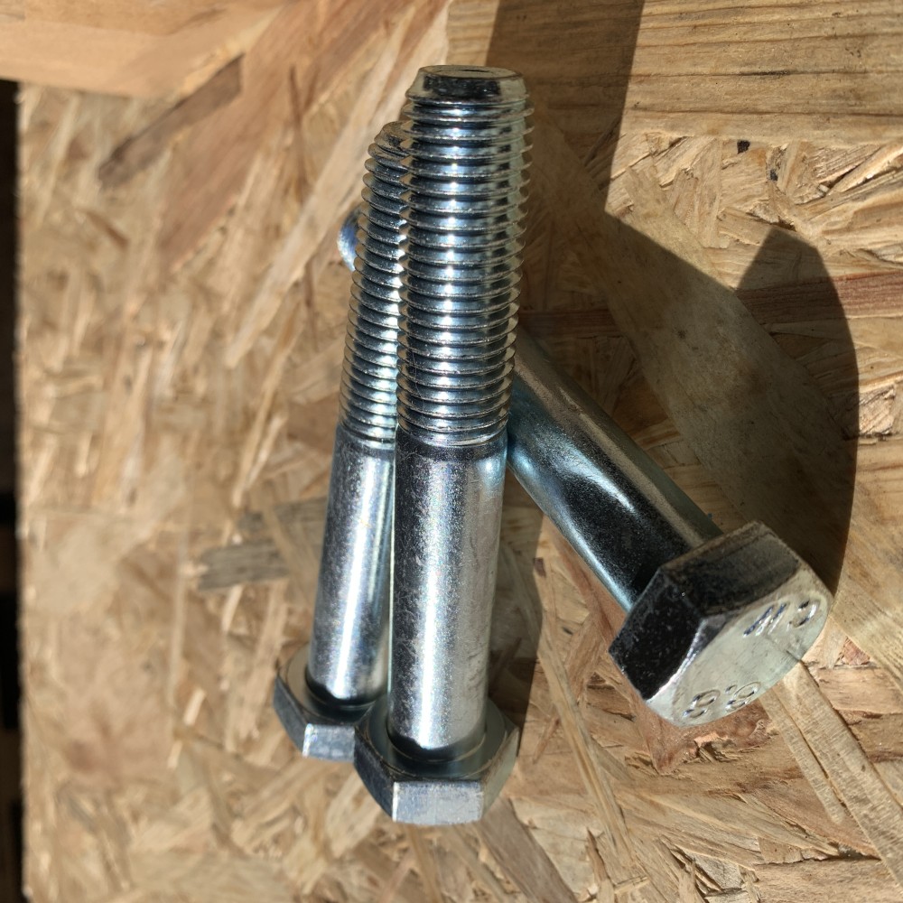 1) Sechskantschrauben M16x100 - Bild 2