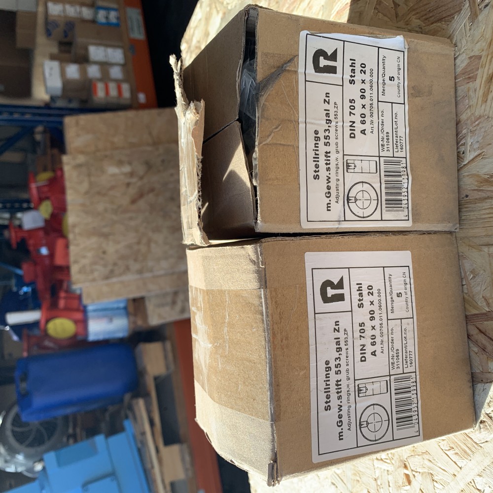 Stellringe m.Gew.stift 553,gal Zn A60x90x20