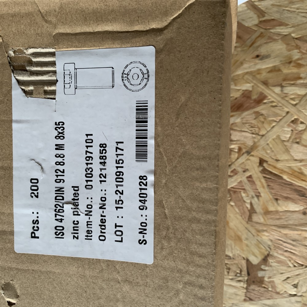 Zylinderschrauben  M8x35