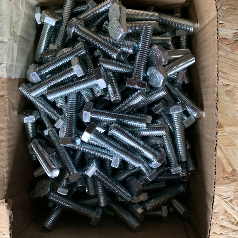 4)Sechskantschrauben M8x35 - Bild 2