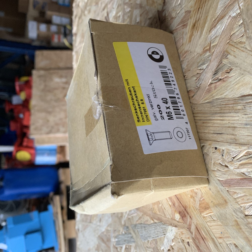 Senkschrauben M6x40 - Bild 2