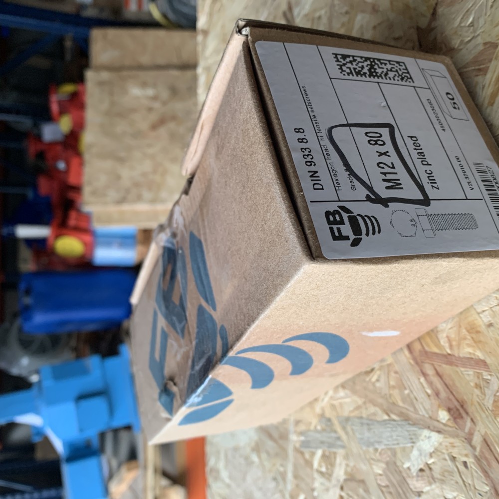 FB Sechskantschrauben M12x80 - Bild 2