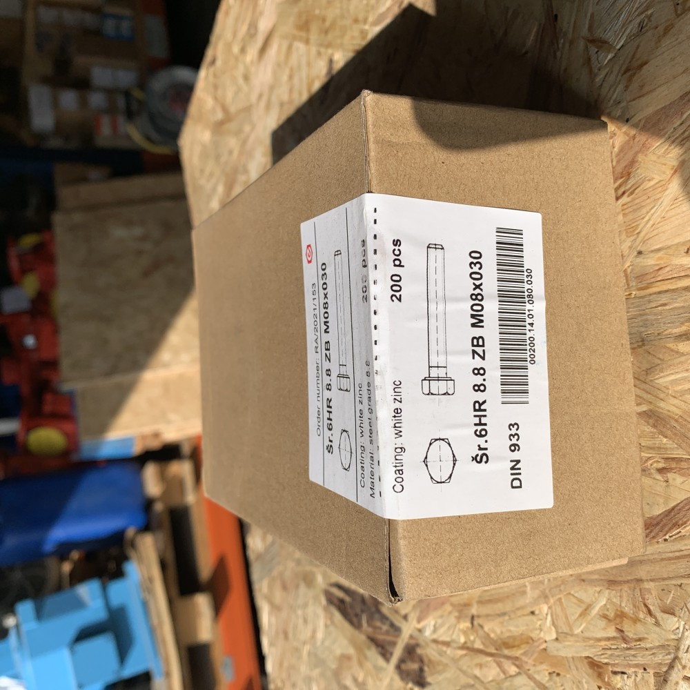 Sechskantschrauben M8x30