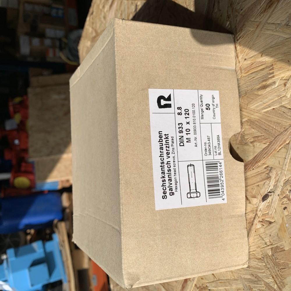 Sechskantschrauben M10x120