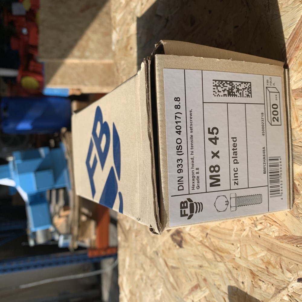 FB Sechskantschrauben M8x45