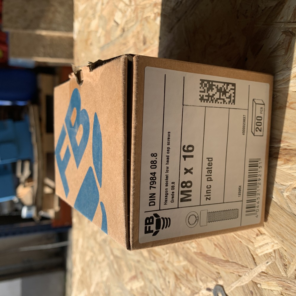 Zylinderschrauben  M8x16